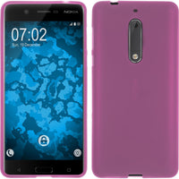 Silikonhülle für Nokia 5 matt pink