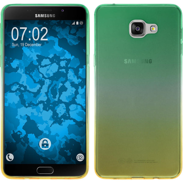 PhoneNatic Case kompatibel mit Samsung Galaxy A9 (2016) - Design:03 Silikon Hülle OmbrË Cover