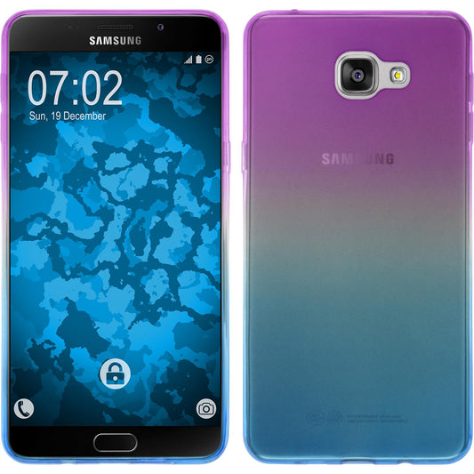 PhoneNatic Case kompatibel mit Samsung Galaxy A9 (2016) - Design:04 Silikon Hülle OmbrË Cover