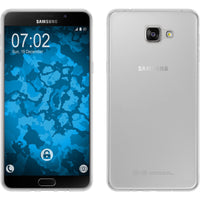 PhoneNatic Case kompatibel mit Samsung Galaxy A9 (2016) - clear Silikon Hülle Slimcase Cover