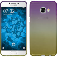PhoneNatic Case kompatibel mit Samsung Galaxy C5 - Design:05 Silikon Hülle OmbrË + 2 Schutzfolien
