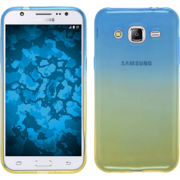 PhoneNatic Case kompatibel mit Samsung Galaxy J2 (2015) - Design:02 Silikon Hülle OmbrË Cover