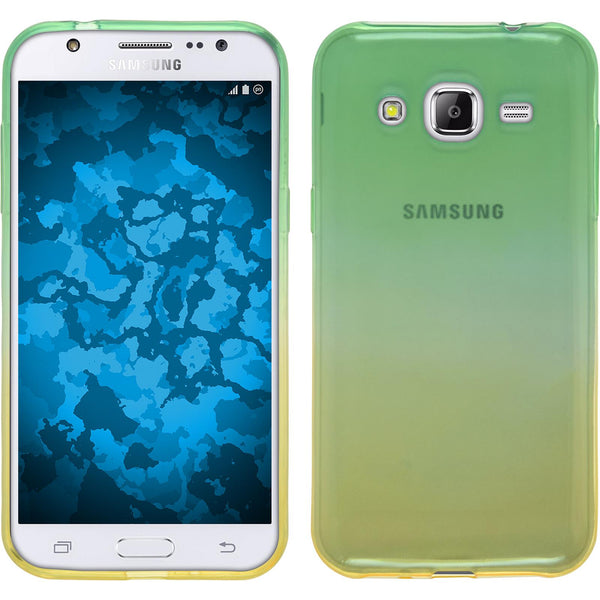 PhoneNatic Case kompatibel mit Samsung Galaxy J2 (2015) - Design:03 Silikon Hülle OmbrË Cover