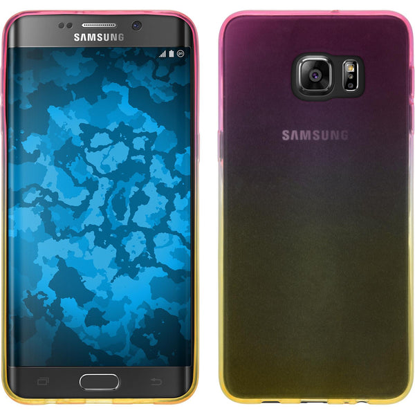 PhoneNatic Case kompatibel mit Samsung Galaxy S6 Edge Plus - Design:01 Silikon Hülle OmbrË Cover