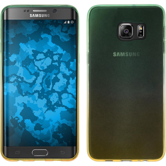 PhoneNatic Case kompatibel mit Samsung Galaxy S6 Edge Plus - Design:03 Silikon Hülle OmbrË Cover