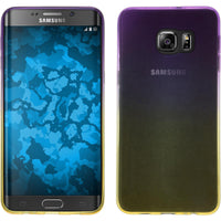 PhoneNatic Case kompatibel mit Samsung Galaxy S6 Edge Plus - Design:05 Silikon Hülle OmbrË Cover