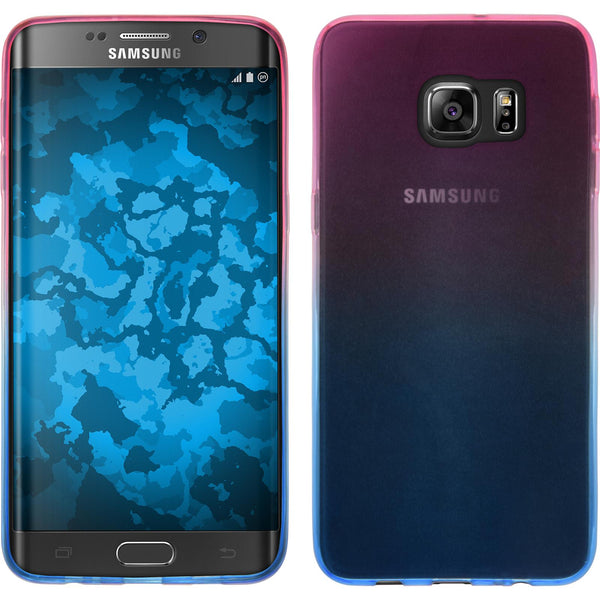 PhoneNatic Case kompatibel mit Samsung Galaxy S6 Edge Plus - Design:06 Silikon Hülle OmbrË Cover