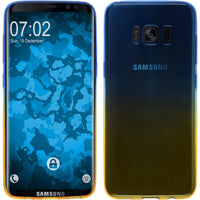 PhoneNatic Case kompatibel mit Samsung Galaxy S8 - Design:02 Silikon Hülle OmbrË + flexible Folie