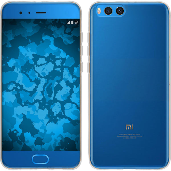 PhoneNatic Case kompatibel mit Xiaomi Mi Note 3 - Crystal Clear Silikon Hülle transparent Cover