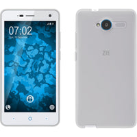 PhoneNatic Case kompatibel mit ZTE Blade L3 - Crystal Clear Silikon Hülle crystal-case + 2 Schutzfolien