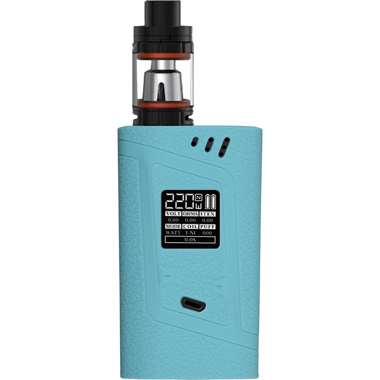 PhoneNatic Case für SMOK Alien 220W Hülle Silikon hellblau C