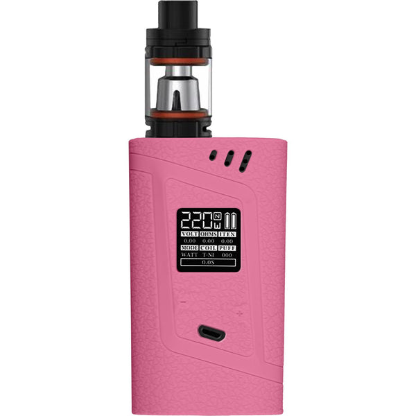 PhoneNatic Case für SMOK Alien 220W Hülle Silikon pink Cover