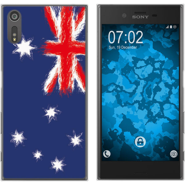 Xperia XZs Silikon-Hülle WM Australien M2 Case