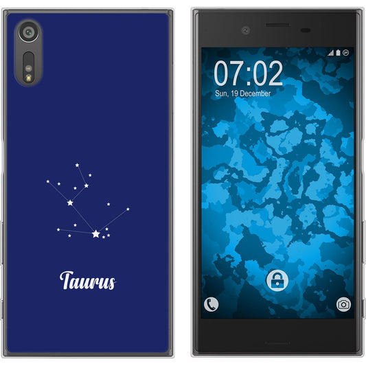 Xperia XZs Silikon-Hülle SternzeichenTaurus M8 Case