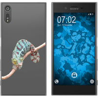 Xperia XZs Silikon-Hülle Vektor Tiere Camelion M7 Case