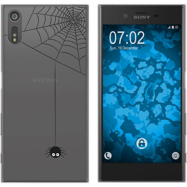 Xperia XZs Silikon-Hülle Herbst Spinne/Spider M3 Case