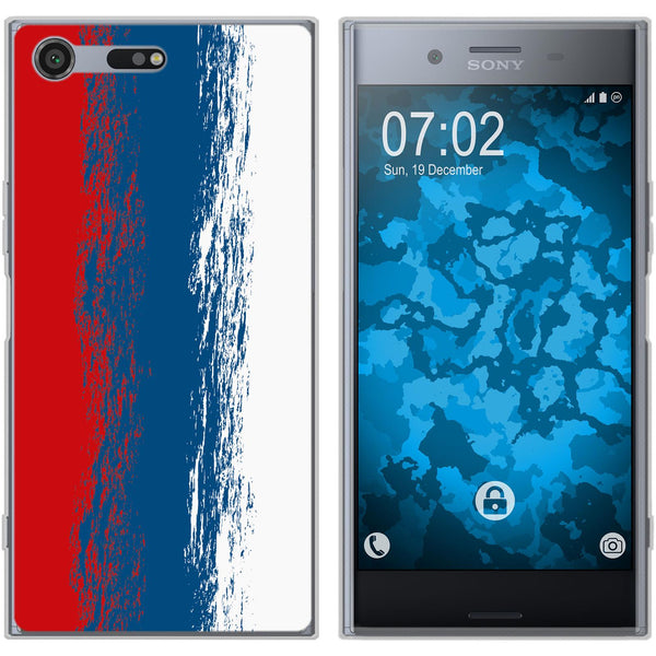 Xperia XZ Premium Silikon-Hülle WM Russland M9 Case