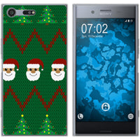 Xperia XZ Premium Silikon-Hülle X Mas Weihnachten X-Mas Swea