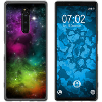 Xperia 1 Silikon-Hülle Space Starfield M7 Case