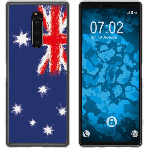 Xperia 1 Silikon-Hülle WM Australien M2 Case