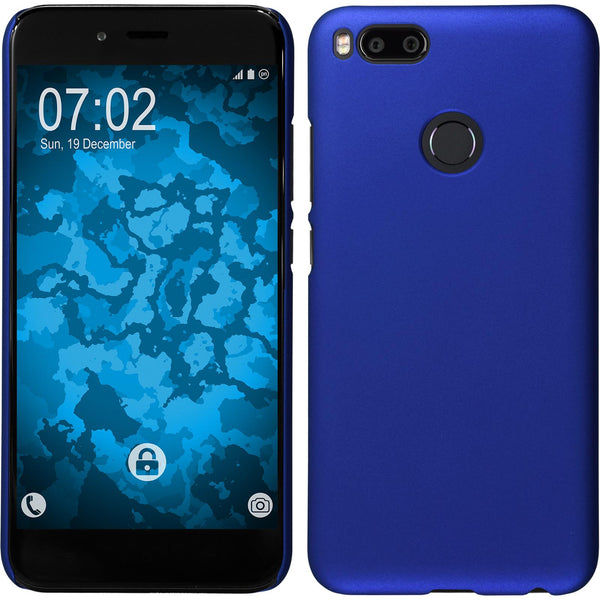 Hardcase für Xiaomi Mi 5x / Mi A1 gummiert blau