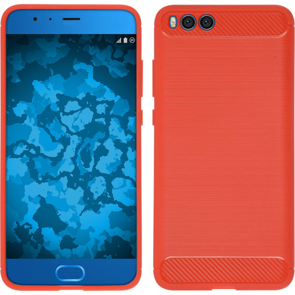 PhoneNatic Case kompatibel mit Xiaomi Mi Note 3 - rot Silikon Hülle Ultimate Cover