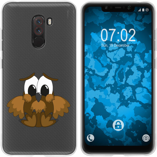 Pocophone F1 Silikon-Hülle Cutiemals M9 Case