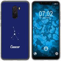 Pocophone F1 Silikon-Hülle SternzeichenCancer M3 Case