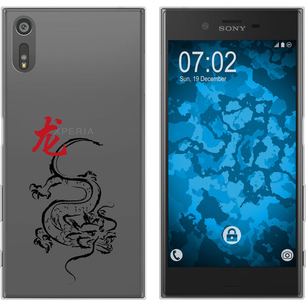 Xperia XZs Silikon-Hülle Tierkreis Chinesisch M5 Case
