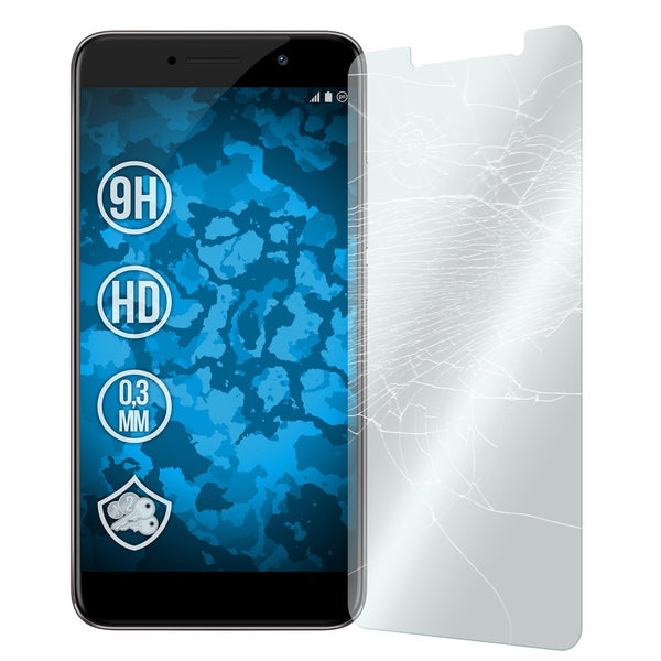 1 x Huawei Y7 / Y7 Prime Glas-Displayschutzfolie klar